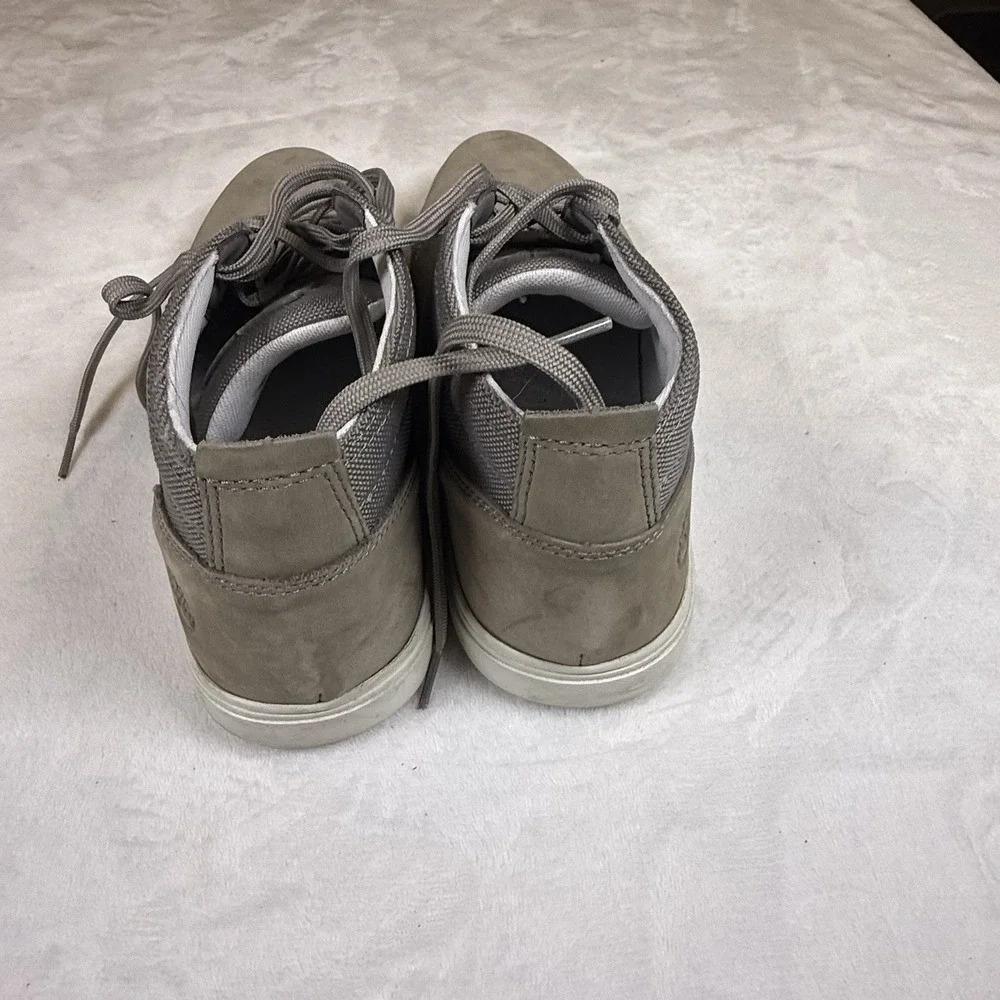 Timberland Groveton LTT Chukka Mens 10.5 Gray Nubuck Leather Sneakers A1G1F